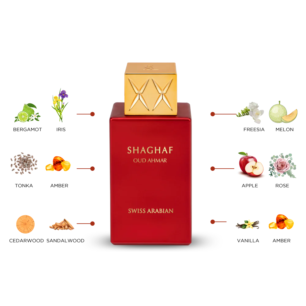SHAGHAF OUD AHMAR 75ML